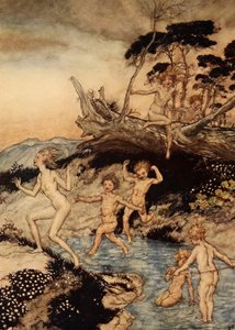 Oh che bel tempo era quello per essere vivi, illustrazione da 